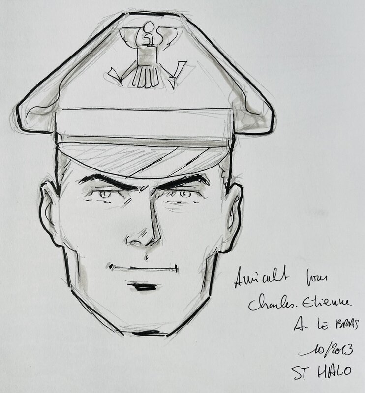 Buck Danny by André Le Bras - Sketch