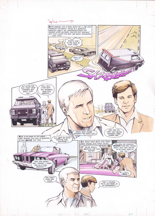 Maureen Gray, Gordon Gray, Maureen & Gordon Gray | The A-team - Comic Strip