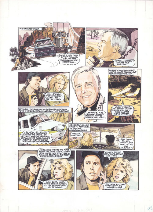 Maureen Gray, Gordon Gray, Maureen & Gordon Gray | The A-team - Planche originale