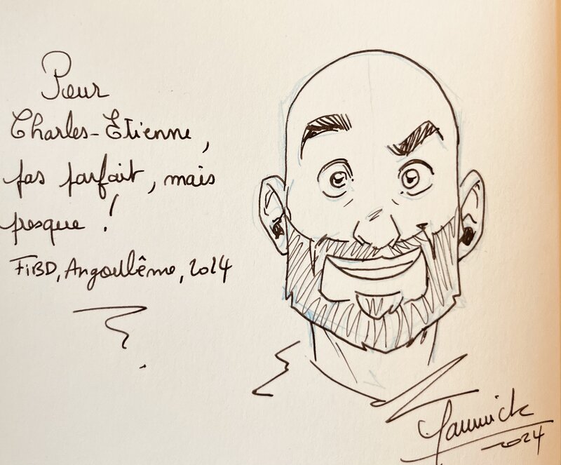 Papa pas parfait par Yannick Vicente - Dédicace