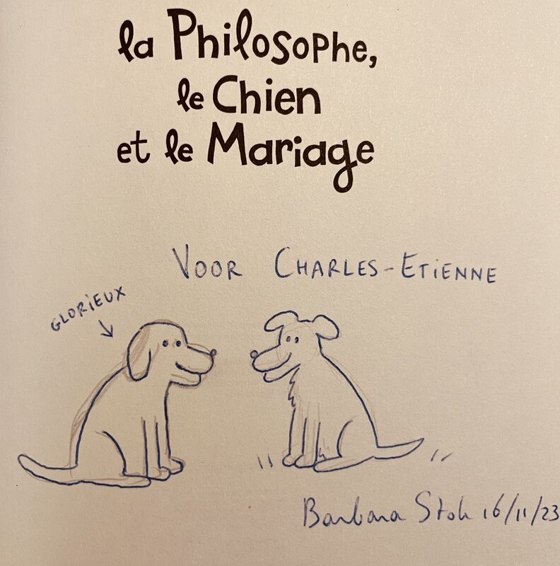 Chiens by Barbara Stok - Sketch