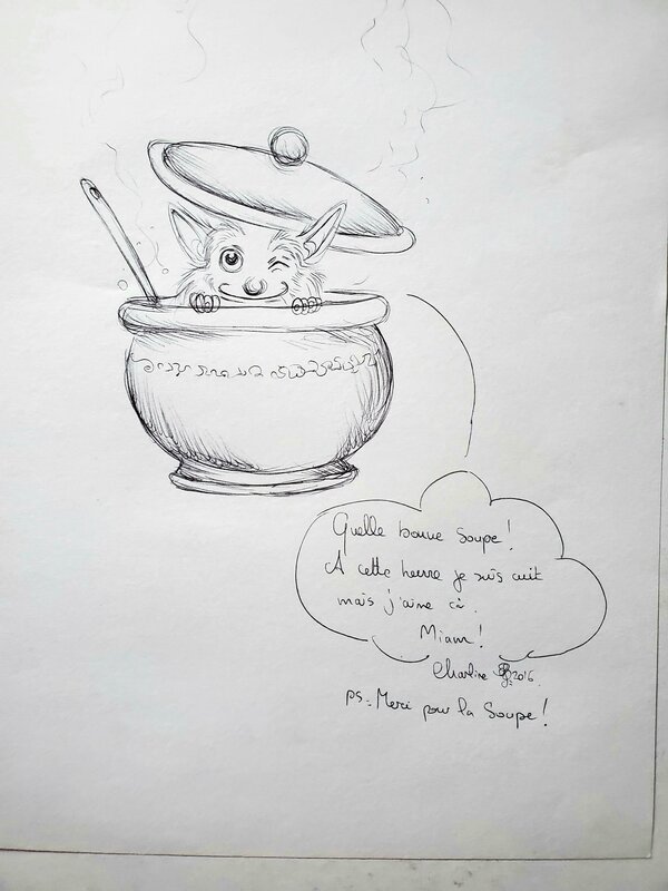 A LA SOUPE ! par Charline - Dédicace