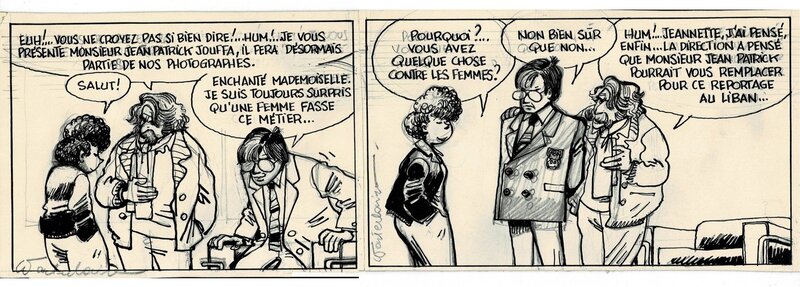 Marc Wasterlain, Jeannette Pointu T2 - Quatre x Quatre - Comic Strip