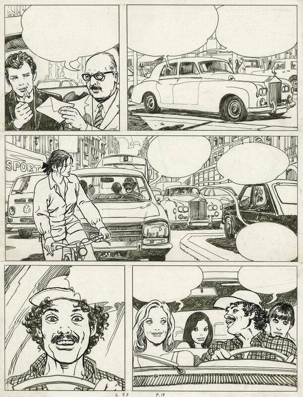 For sale - Le déclic - Tome 2 by Milo Manara - Comic Strip