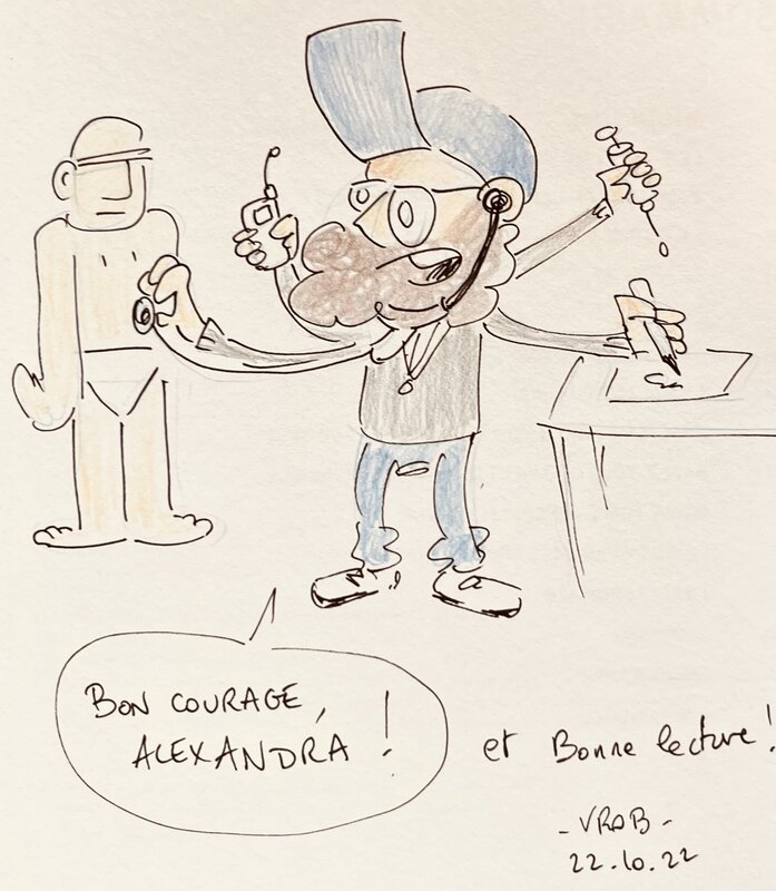 Pharmacologix par Vrob - Dédicace