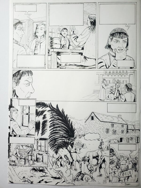 planche orignale by inconnu - Comic Strip