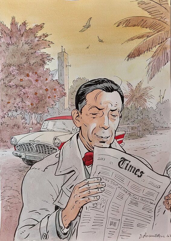 Dominique Rousseau, Le Condor - Marius Casanova - Sketch