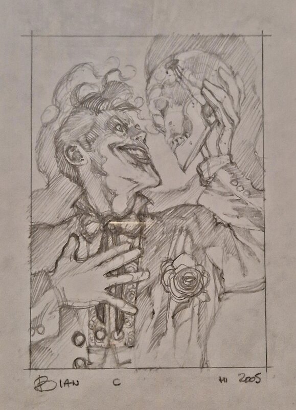 Joker by Simone Bianchi - Original Illustration