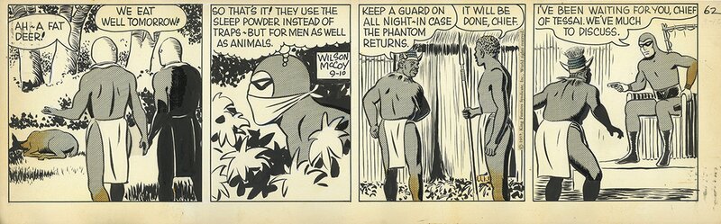 Panthom 9-10-57 by Wilson McCoy, Lee Falk - Comic Strip