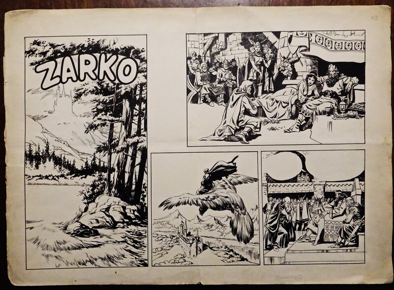 Zarco, planche 1/2 by Miguel Quesada - Comic Strip