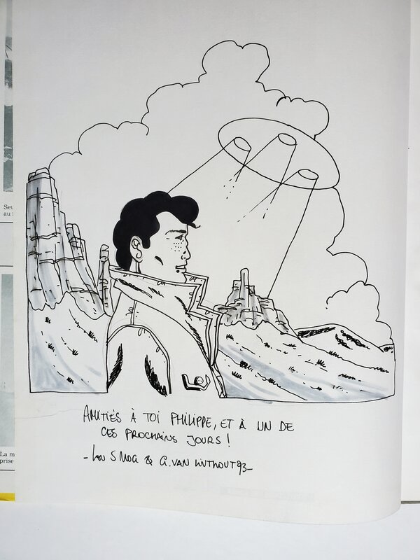 Georges Van Linthout, LOU SMOG  T5 MENACE UFO - Sketch