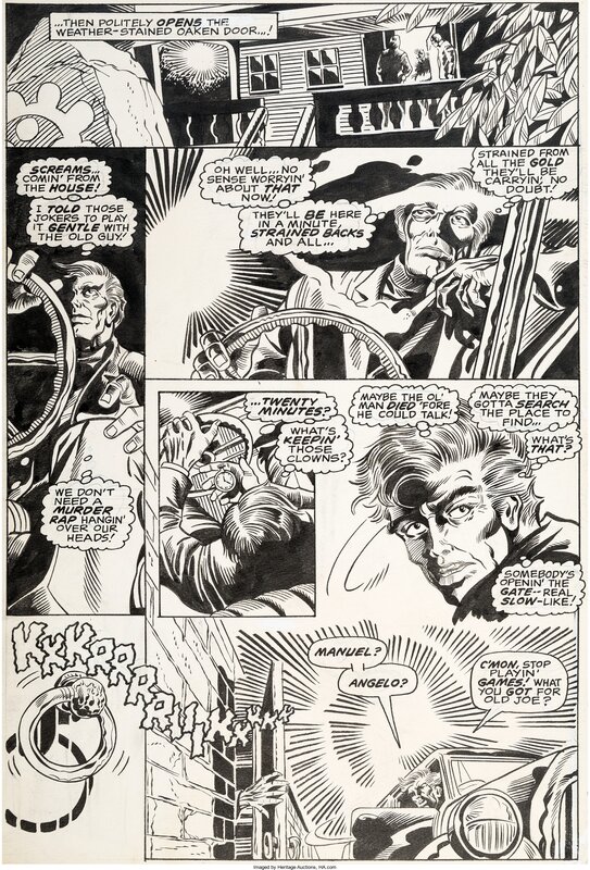 Barry Windsor-Smith, Dan Adkins, John Verpoorten, Tower of Shadows 3 Page 5 - Planche originale