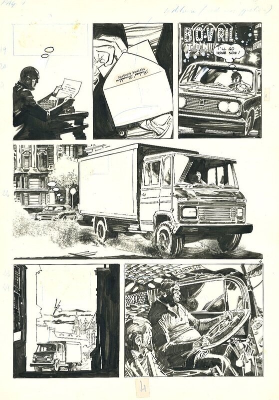 Nadie 1 by Alberto Breccia, Carlos Trillo - Comic Strip