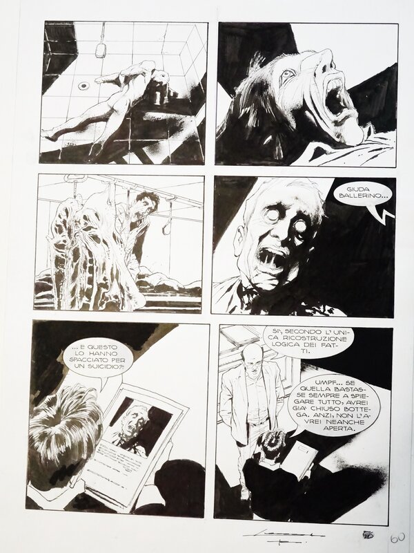 Roi Corrado, Sclavi Tiziano, Dylan DOG, planche originale - Comic Strip