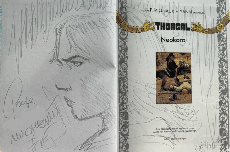 Thorgal by Frédéric Vignaux - Sketch