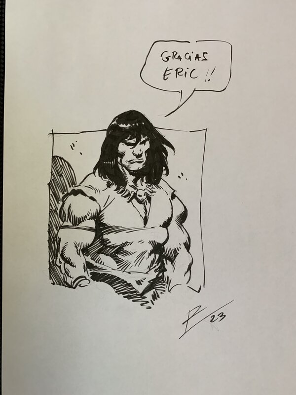 Conan by Roberto de la TORRE - Sketch