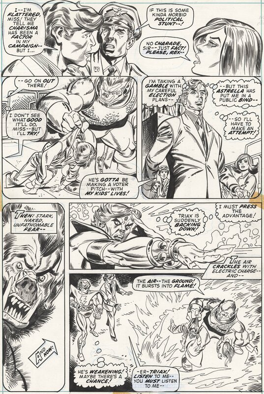 Warlock 4 Page 10 par Gil Kane, Tom Sutton - Planche originale