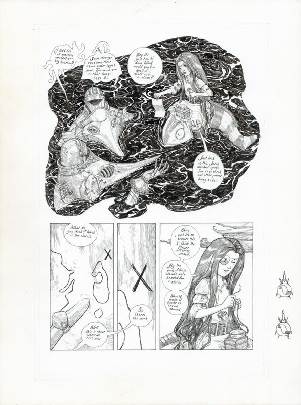 Bastian: Cursed Pirate Girl 3 page 24 - Planche originale
