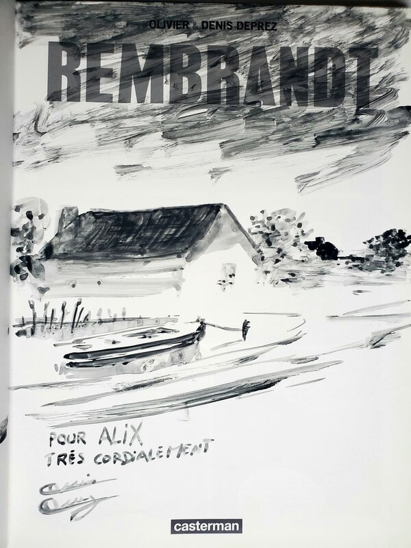 REMBRANDT by Denis Deprez - Sketch