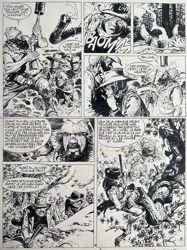Hermann, Comanche, Les loups du Wyoming - Page 36 - Comic Strip