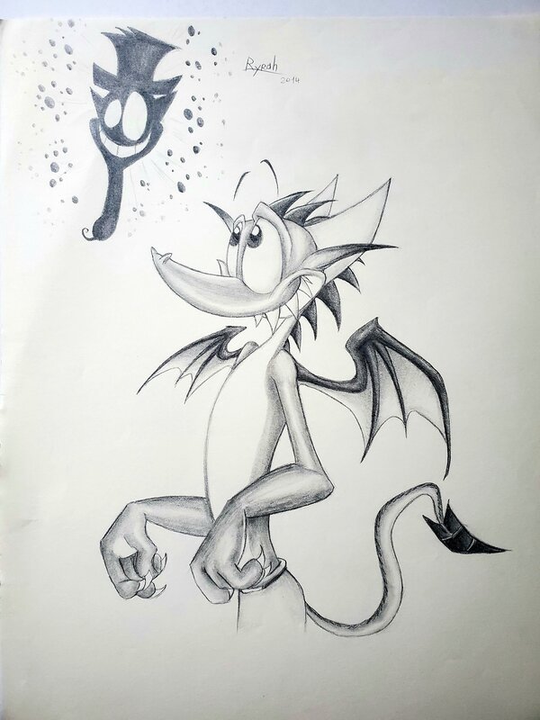 Ryrah, illustration originale - Original Illustration