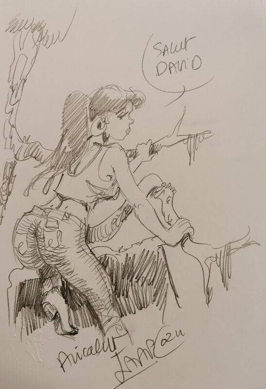 Bambou 2 par Jaap De Boer - Dédicace