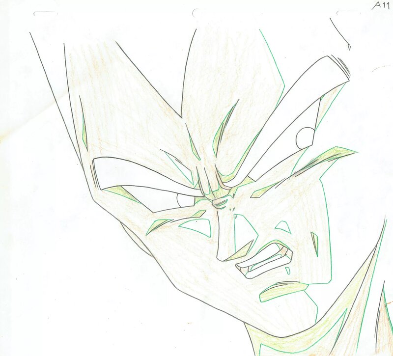 For sale - Akira Toriyama, Toei Animation, Dragon Ball - Vegeta - Original art