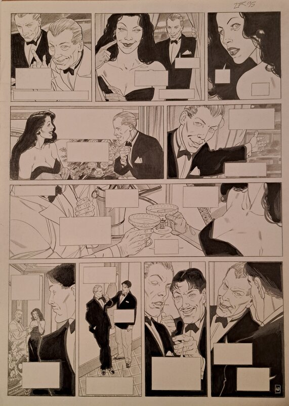 La rose de Jéricho par Uriel - Planche originale