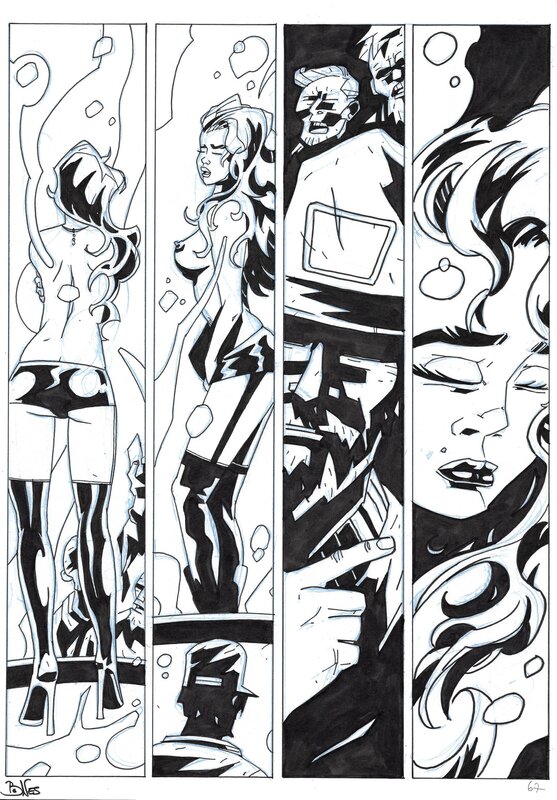 Bones - Blood Moon p 67 - Planche originale