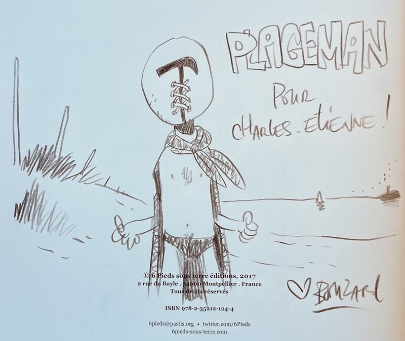 Plageman by Guillaume Bouzard - Sketch