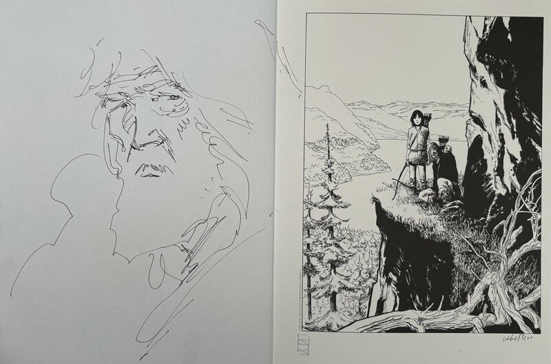 Thorgal par Robin Recht - Dédicace