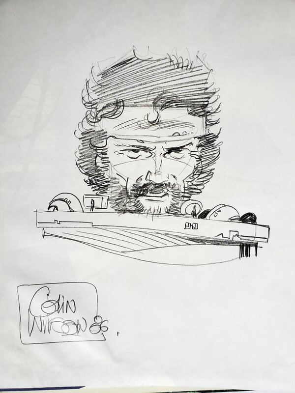 Colin Wilson, DANS L'OMBRE DU SOLEIL   T1 RAEL - Sketch