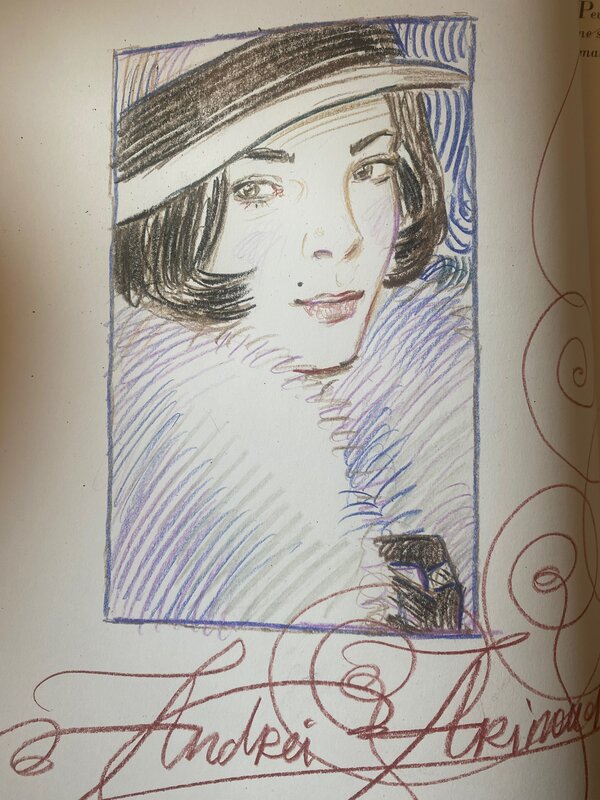 Andréi Arinouchkine, illustration originale, Artbook 