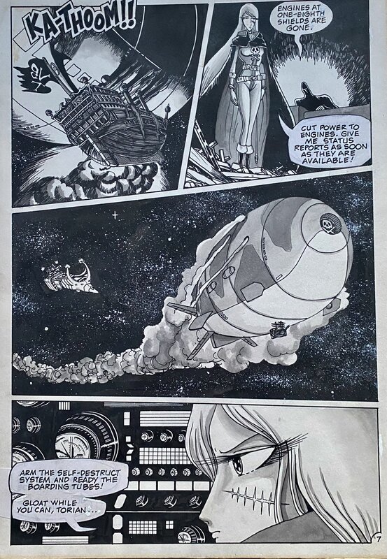 Ben Dunn, Leiji Matsumoto, Captain Harlock / Albator - Comic Strip