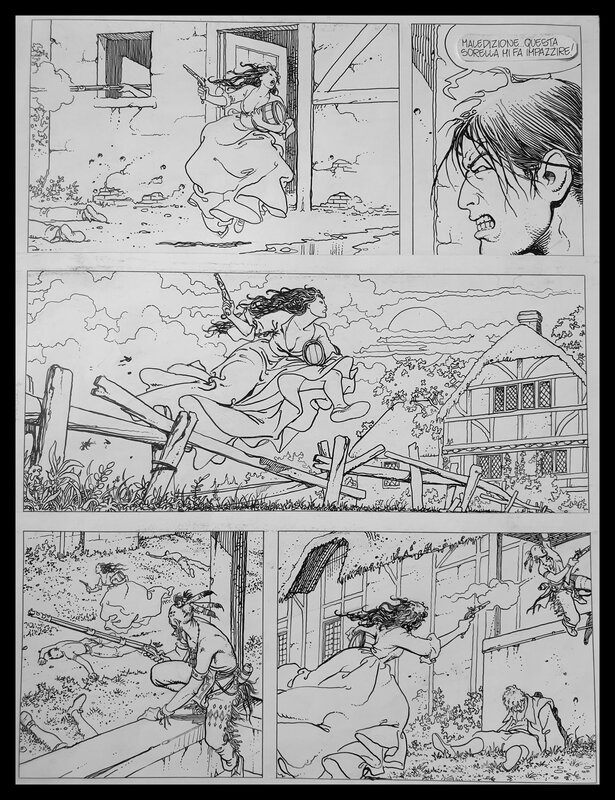 Un été indien by Milo Manara, Hugo Pratt - Comic Strip