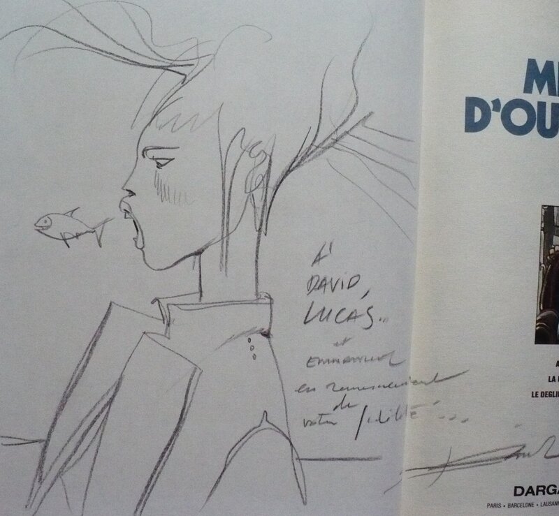 Enki Bilal, Mémoires d'outre-espace - Sketch