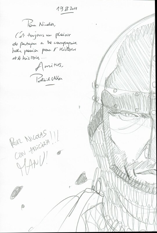 1066 par Tenderini, Patrick Weber - Dédicace