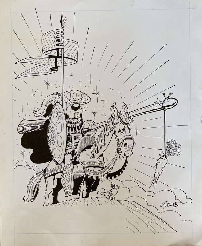 1968 - Gai-Luron by Gotlib - Original Cover