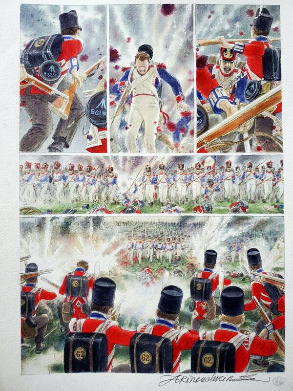 Andréi Arinouchkine, LA FACE CACHEE DE WATERLOO T1 LA VICTOIRE DE L'EMPEREUR couleur directe - Comic Strip