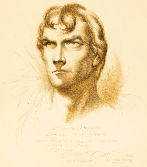Burne Hogarth, Tarzan - illustration - Original Illustration