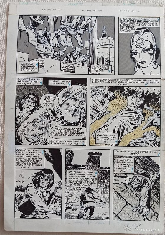 Sal Buscema, Tony DeZuniga, Savage Sword of Conan #39 page 12 par Sal Buscema & Tony deZuniga (1979) - Comic Strip