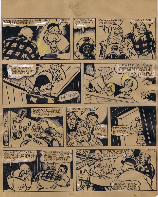 Sirius, Caramel et Romulus planche 88 - Comic Strip