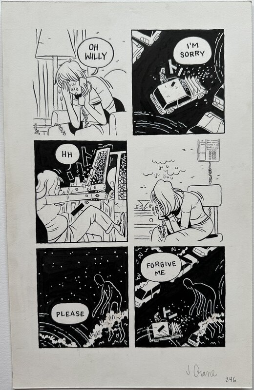 Jordan Crane, Keeping Two - p246 - Oh Willy, I'm Sorry - Comic Strip