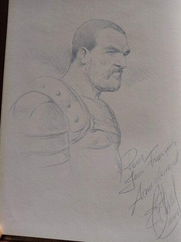 Murena by Philippe Delaby - Sketch