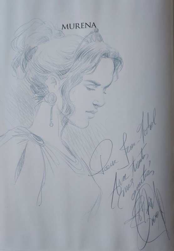 Philippe Delaby, Murena TL Tomes 1 et 2 Noir et Blanc - Sketch