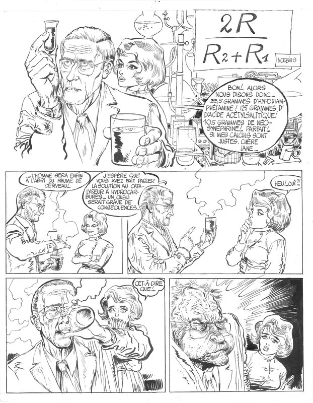 For sale - DOCTEUR GIRAUD ET MISTER MOEBIUS - Comic Strip