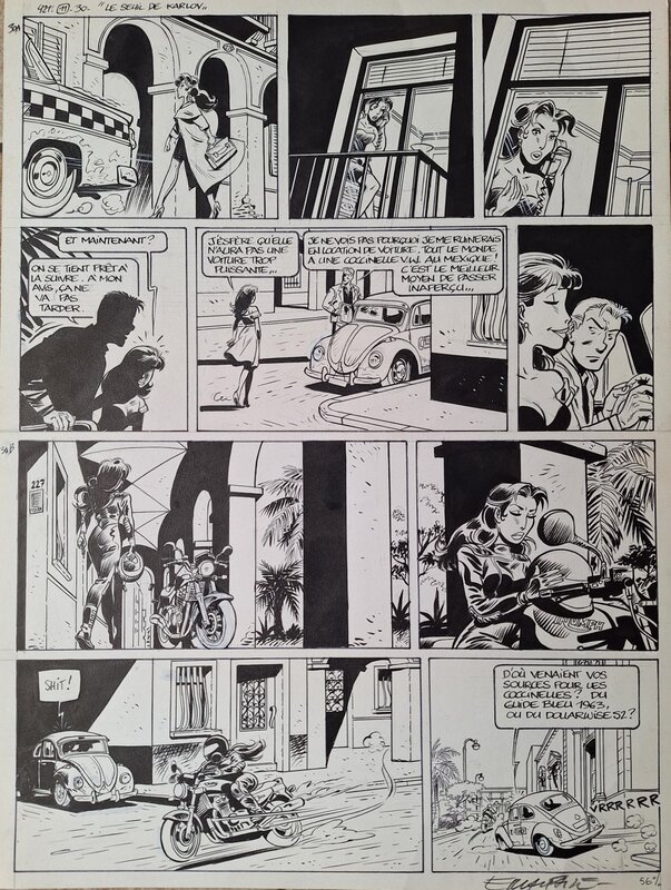 Eric Maltaite - 421 - Le seuil de Karlov - Comic Strip