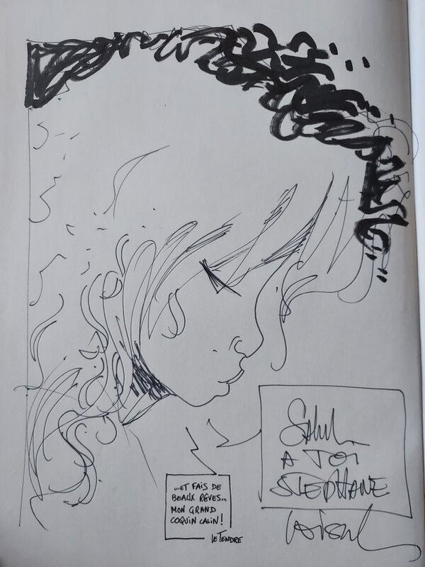 Régis Loisel, La Quête de l'Oiseau du Temps tome 2 - Sketch