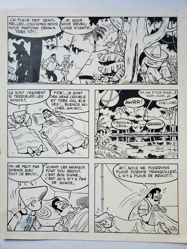 Victor Hubinon, René Goscinny, LES AVENTURES DE PISTOLIN  :  AVENTURE AU CIRQUE - Comic Strip