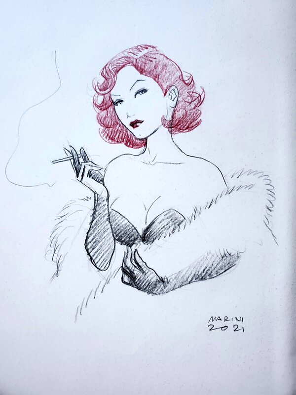 CAPRICE by Enrico Marini - Original Illustration